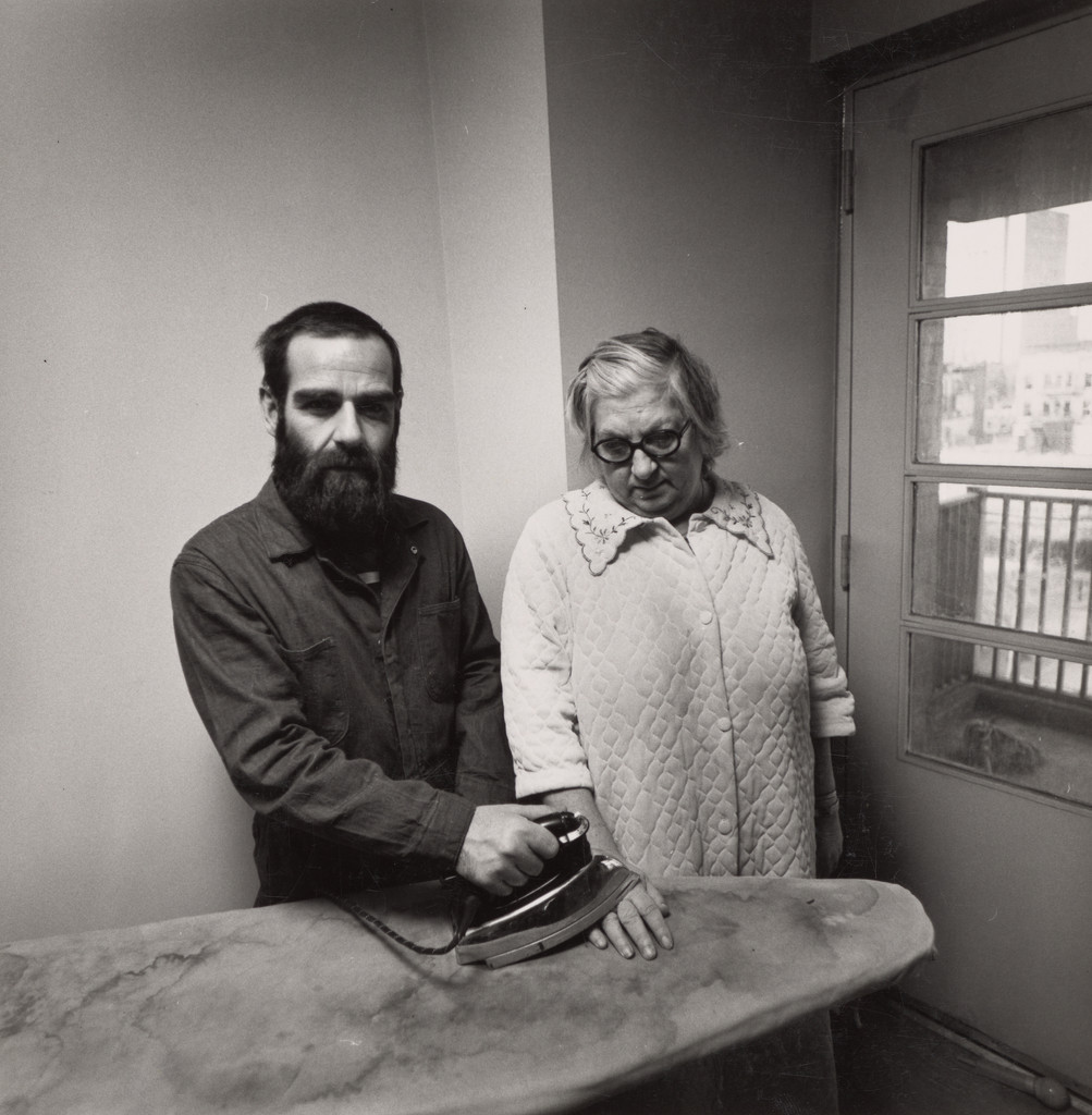 Ed Berman and His Mother, Coney Island