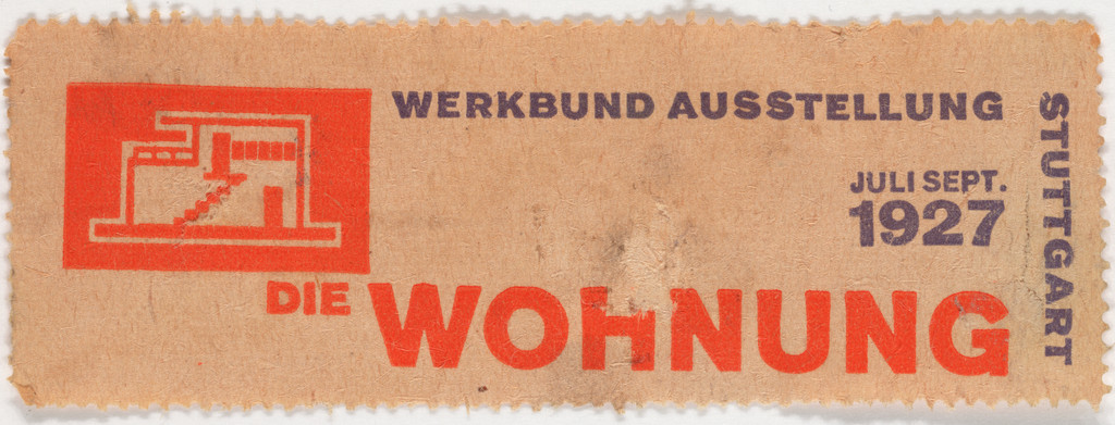 Werkbundausstellung die Wohnung