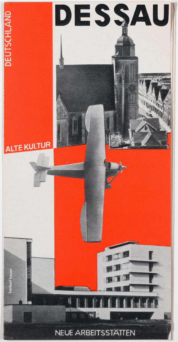 Herbert Bayer. Dessau, Deutschland, alte Kultur, neue Arbeitsstätten. 1926