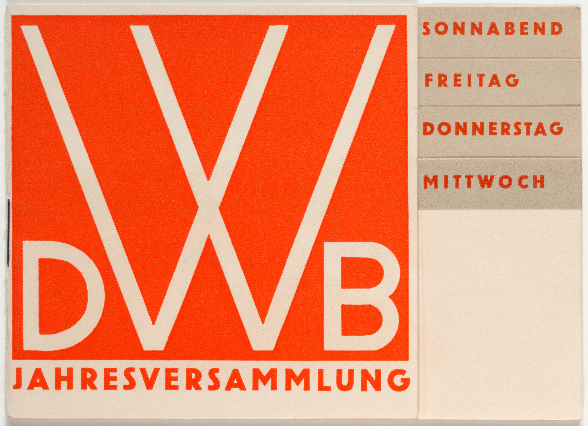 Herbert Bayer. DWB Jahresversammlung