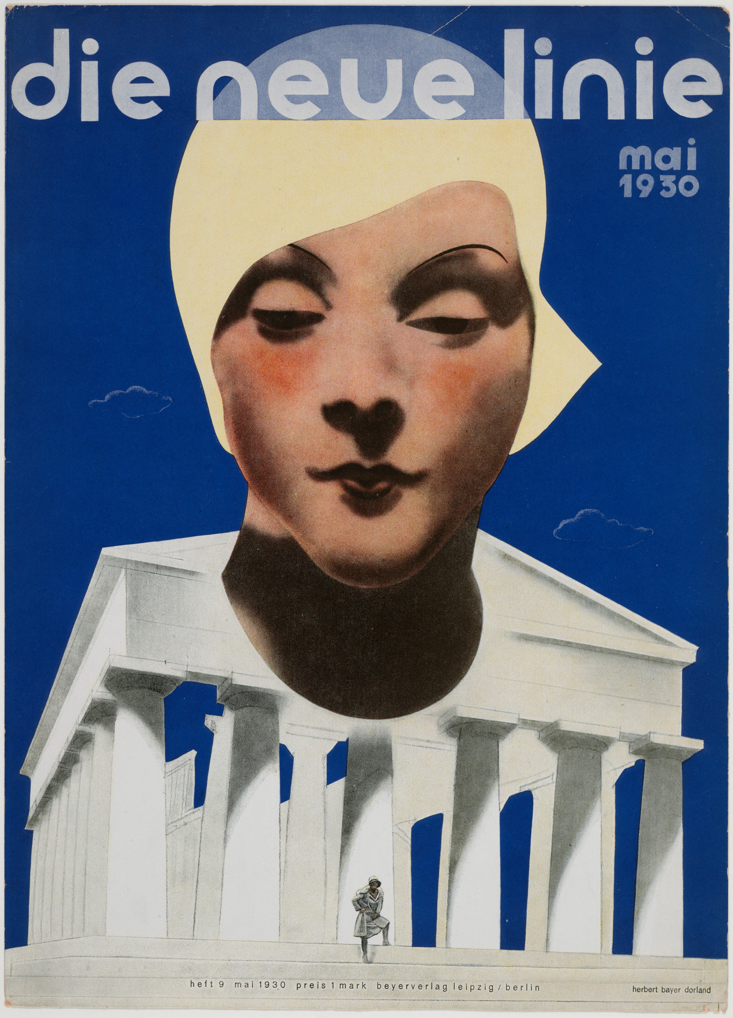 Herbert Bayer. Die neue Linie, Mai 1930