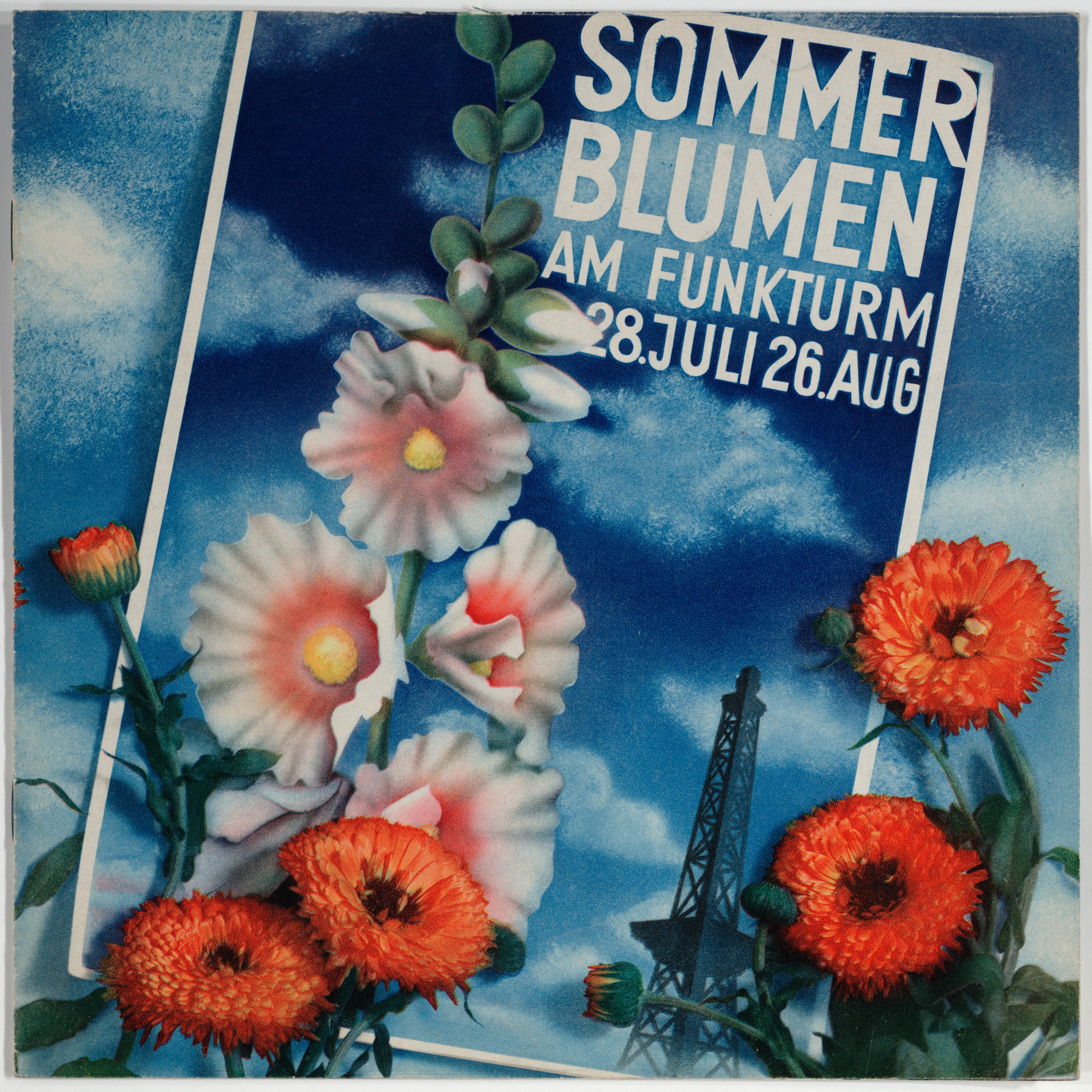 Herbert Bayer. Sommer Blumen am Funkturm