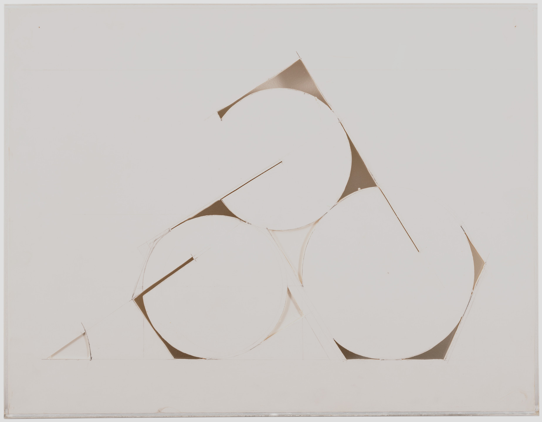 Gordon Matta-Clark. Untitled (Cut Drawing). (1976-77) | MoMA