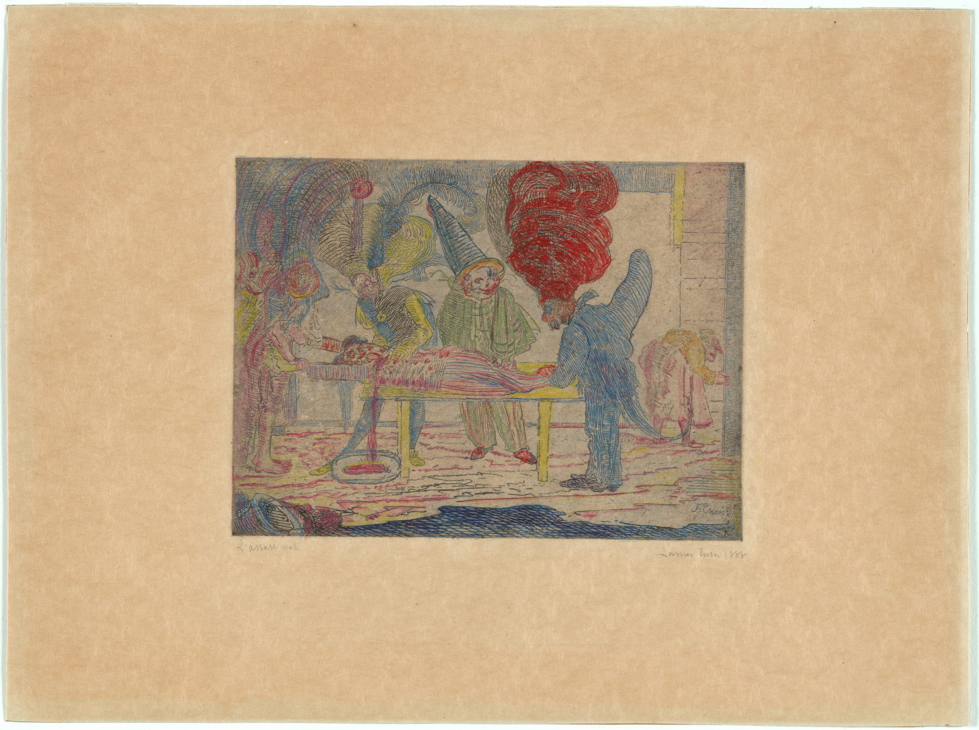 James Ensor. The Assassination