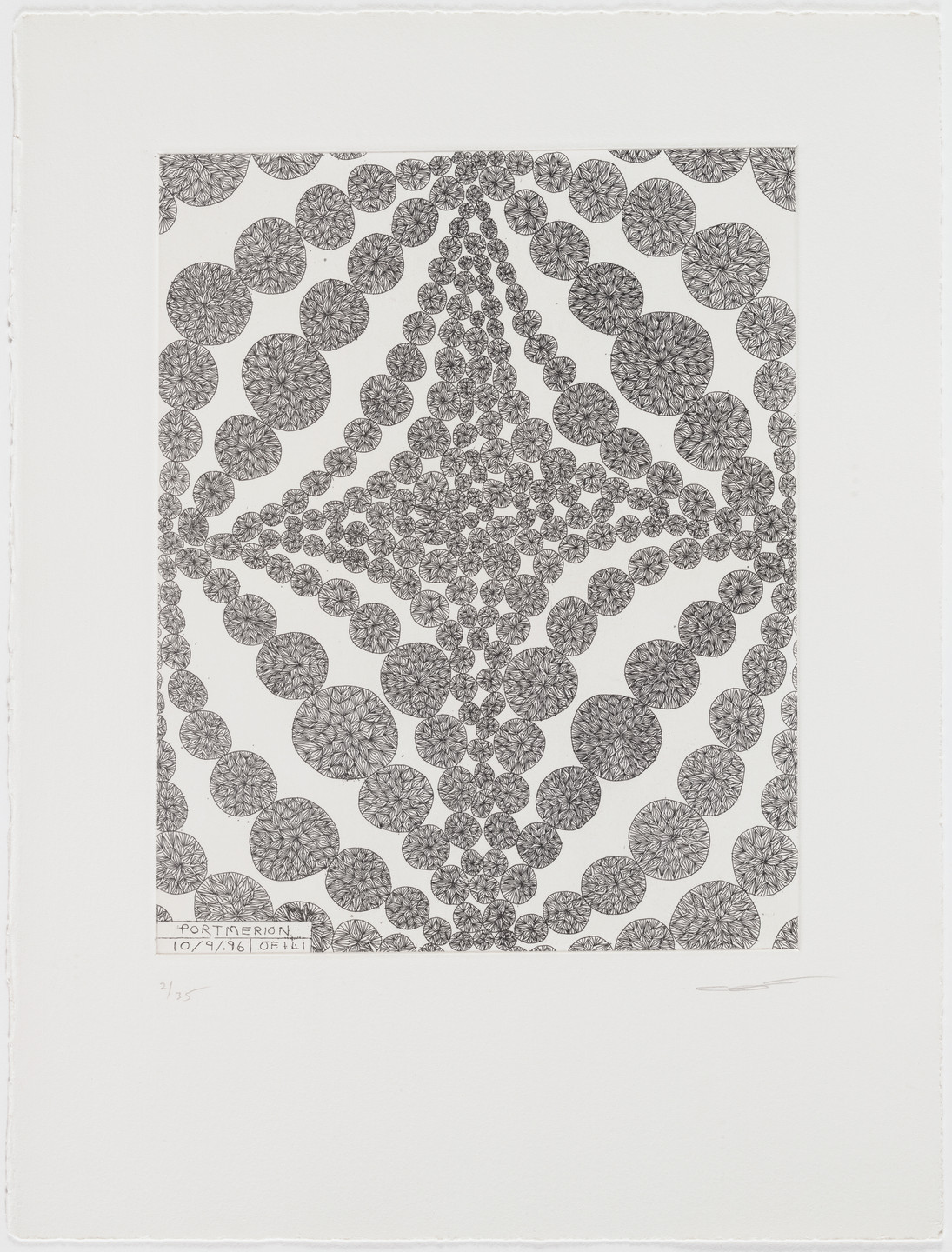 Chris Ofili. Portmeirion from North Wales. 1996