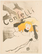 Henri de Toulouse-Lautrec. Confetti. 1894