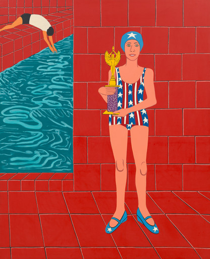 Joan Brown. The Bicentennial Champion. 1976