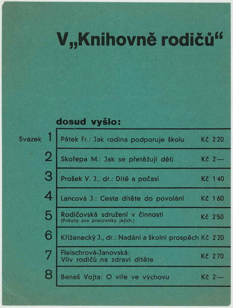 V knihovne rodicu