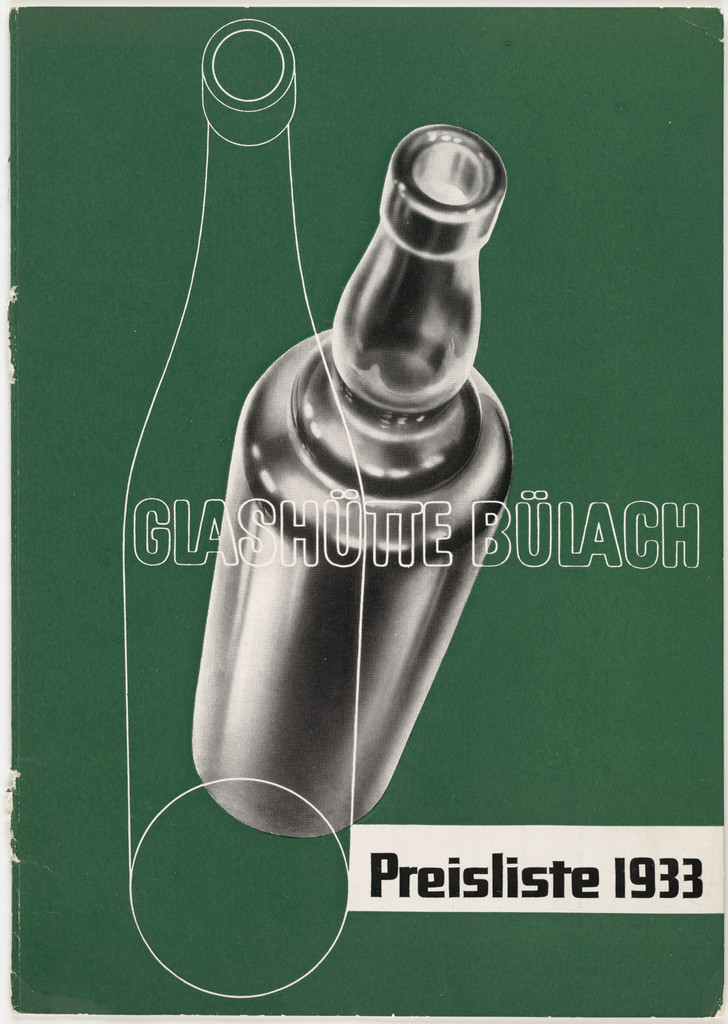 Glashütte Bülach Preisliste 1933
