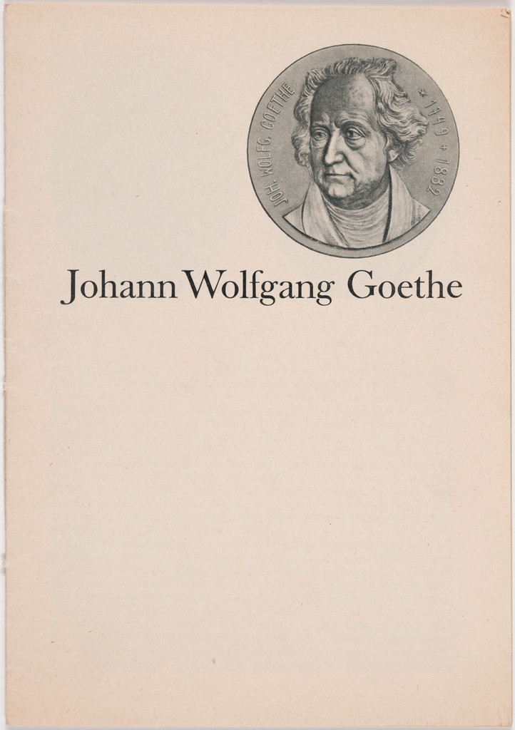 Johann Wolfgang Goethe