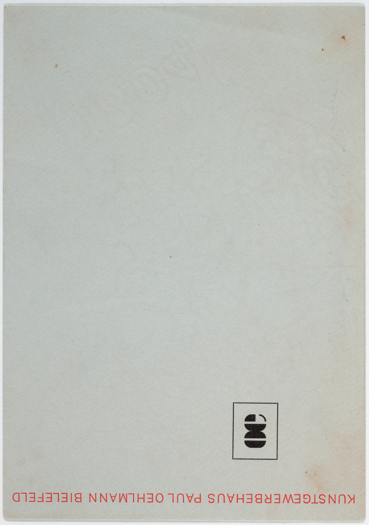 Kunstgewerbehaus Paul Oehlmann Bielefeld