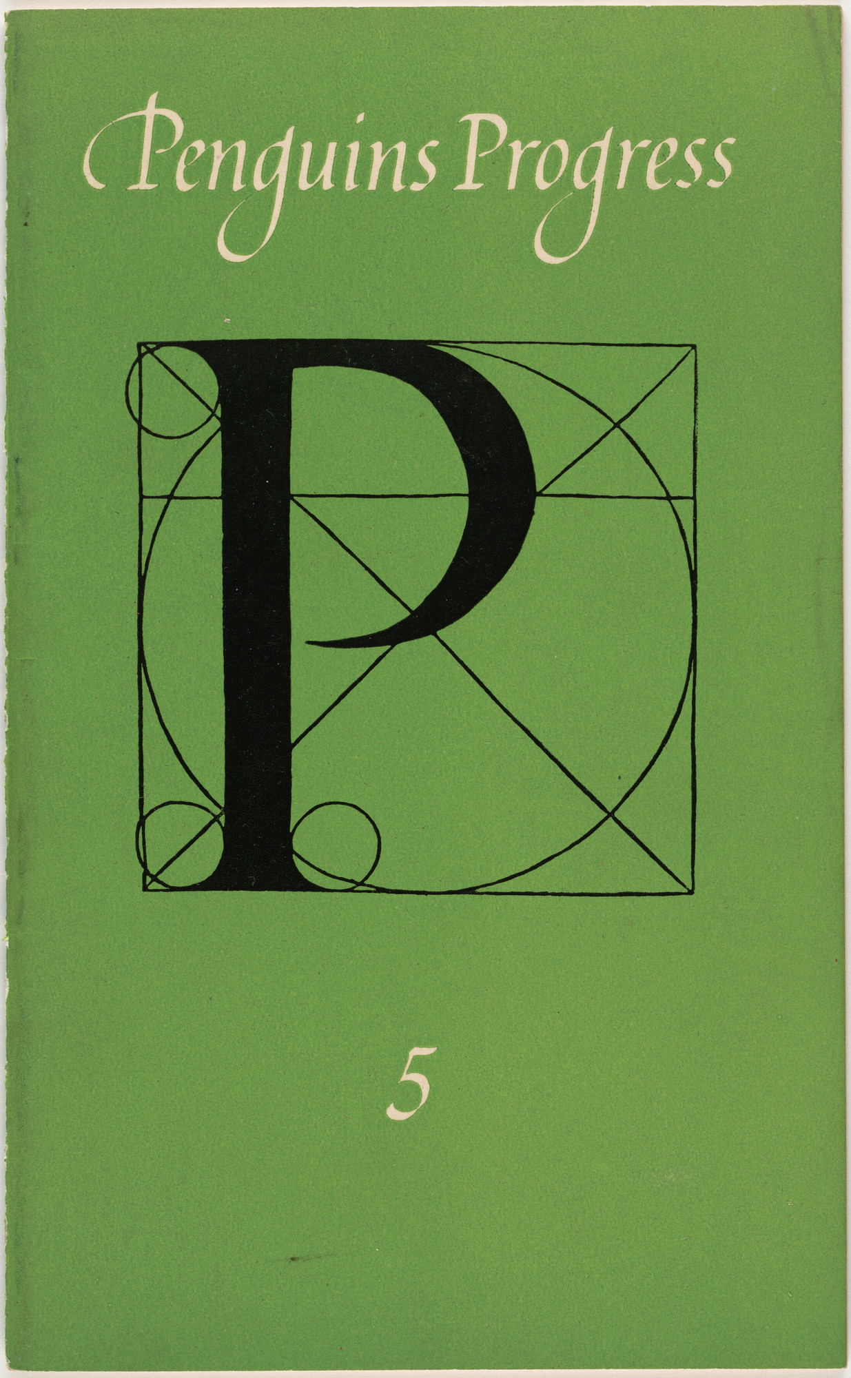 Jan Tschichold. Penguins Progress 5