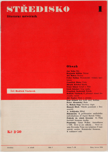 Stredisko literarni mesicnik