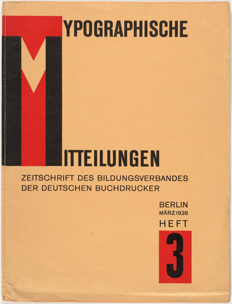 Typographische Mitteilungen: Zeitschrift des Bildungsverbandes der Deutschen Buchdrucker, Berlin März 1928 Heft 3
