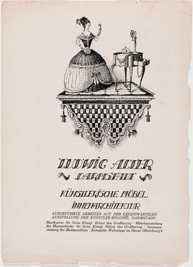 Page from "Deutsche Kunst und Dekoration," 1914