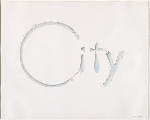 Edward Ruscha. City. 1968