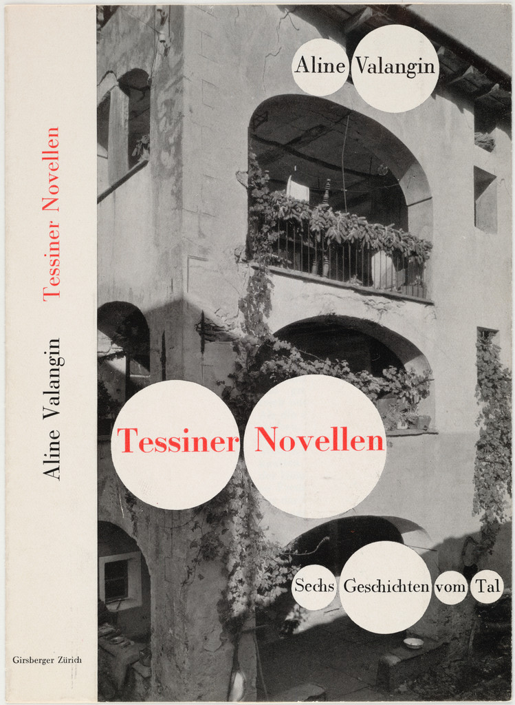 "Tessiner Novellen: Sechs Geschichten vom Tal" by Aline Valangin by Unknown artist