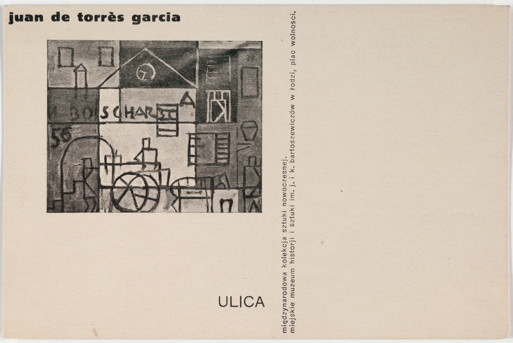 Juan de Torrès Garcia, Ulica
