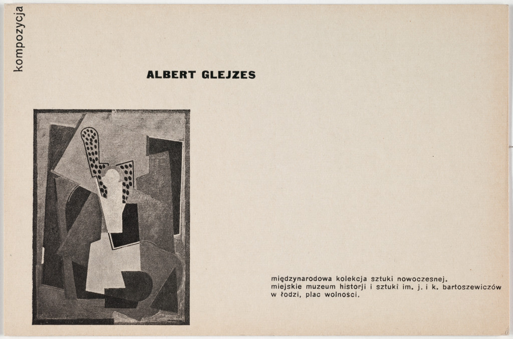 Albert Glejzes, Kompozycja by Unknown artist