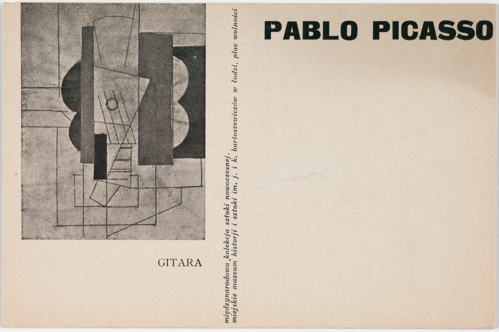 Pablo Picasso, Gitara