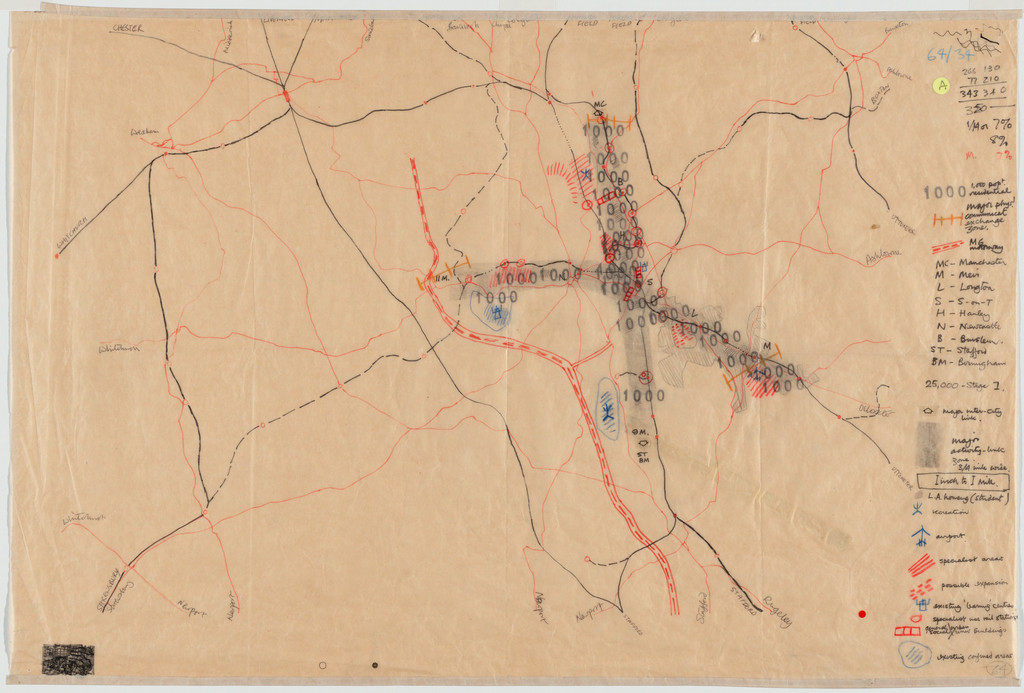 Potteries Thinkbelt Project, Staffordshire, England (Plan)