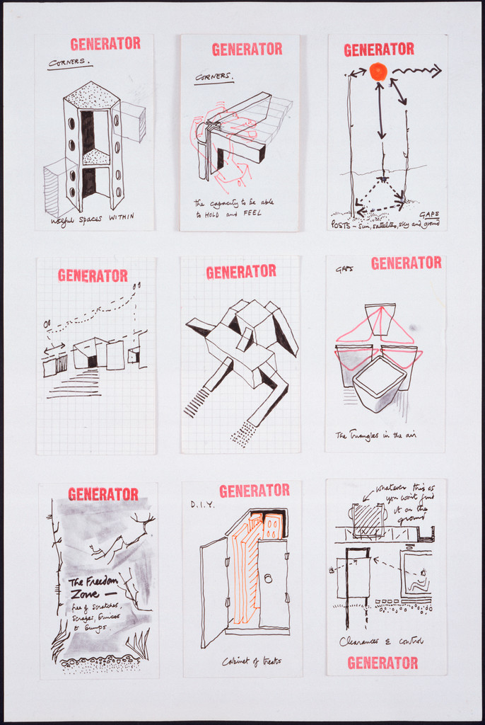 Generator Project, White Oak, Florida (Selection of Design Thoughts Used as Reminders within Office D)