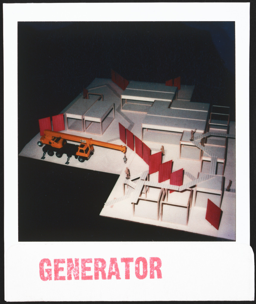 Generator Project, White Oak, Florida, Axonometric of Model under Construction