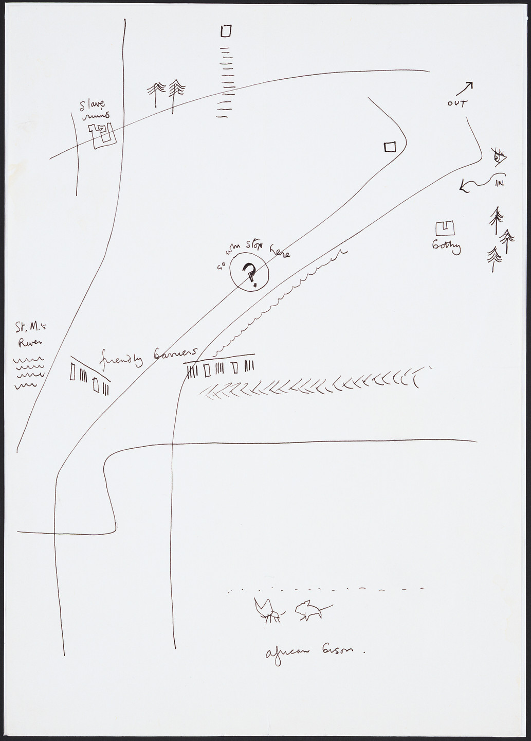 Cedric Price. Generator Project, White Oak, Florida, Early combined site survey and initial proposals. 1978-80