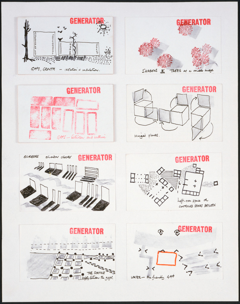Generator Project, White Oak, Florida, Selection of Design Thoughts Used within the Office, C