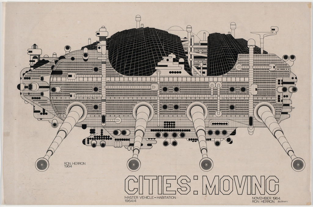Cities: Moving, Master Vehicle-Habitation Project, Aerial Perspective