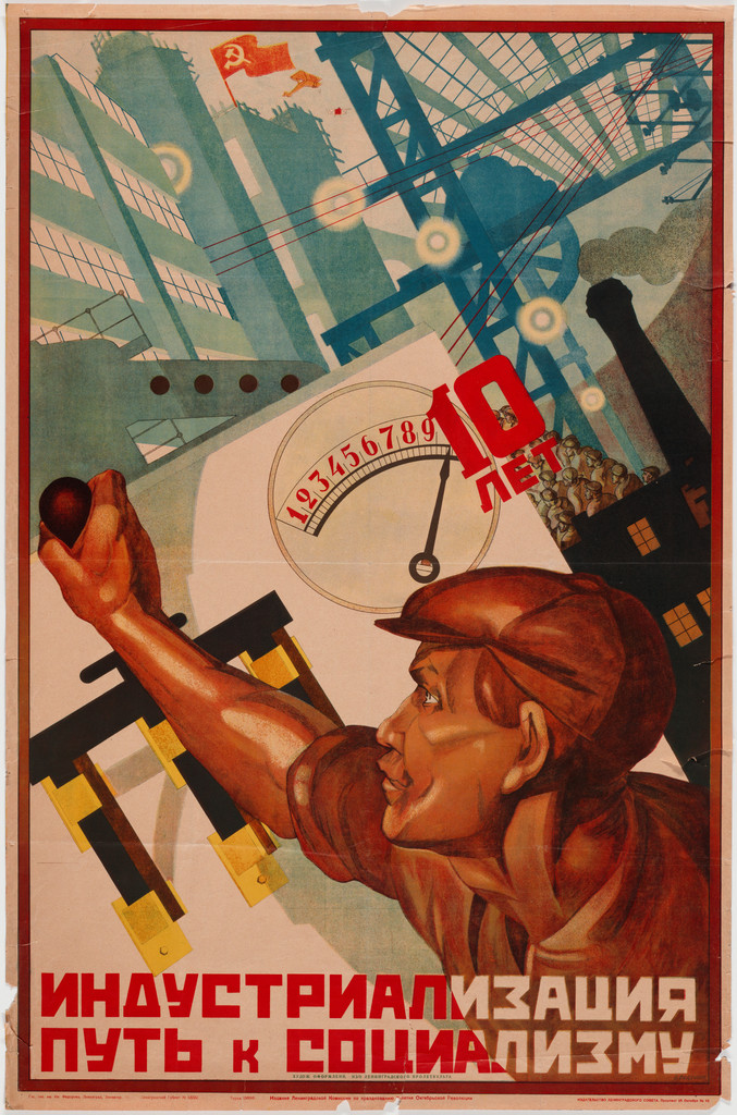 10 Niet (Poster promoting the Five Year Plan)