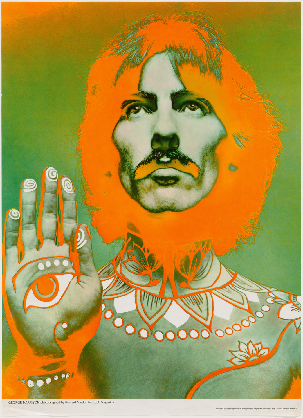 Richard Avedon. George Harrison. 1967