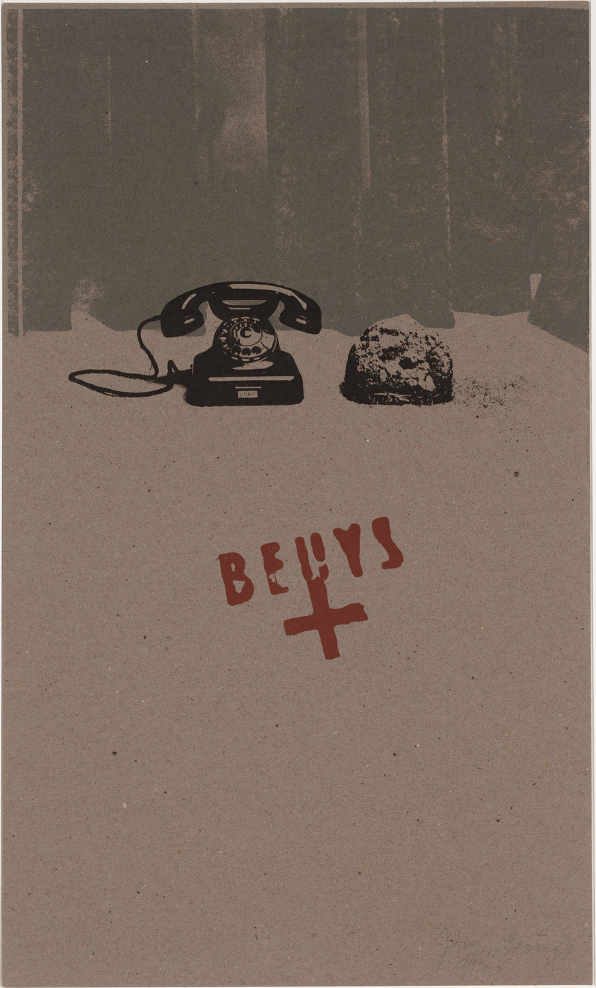 Joseph Beuys. Earth Telephone (Erdtelephon). 1973