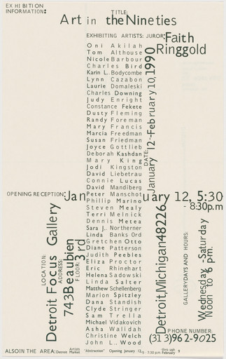 Art in the Nineties