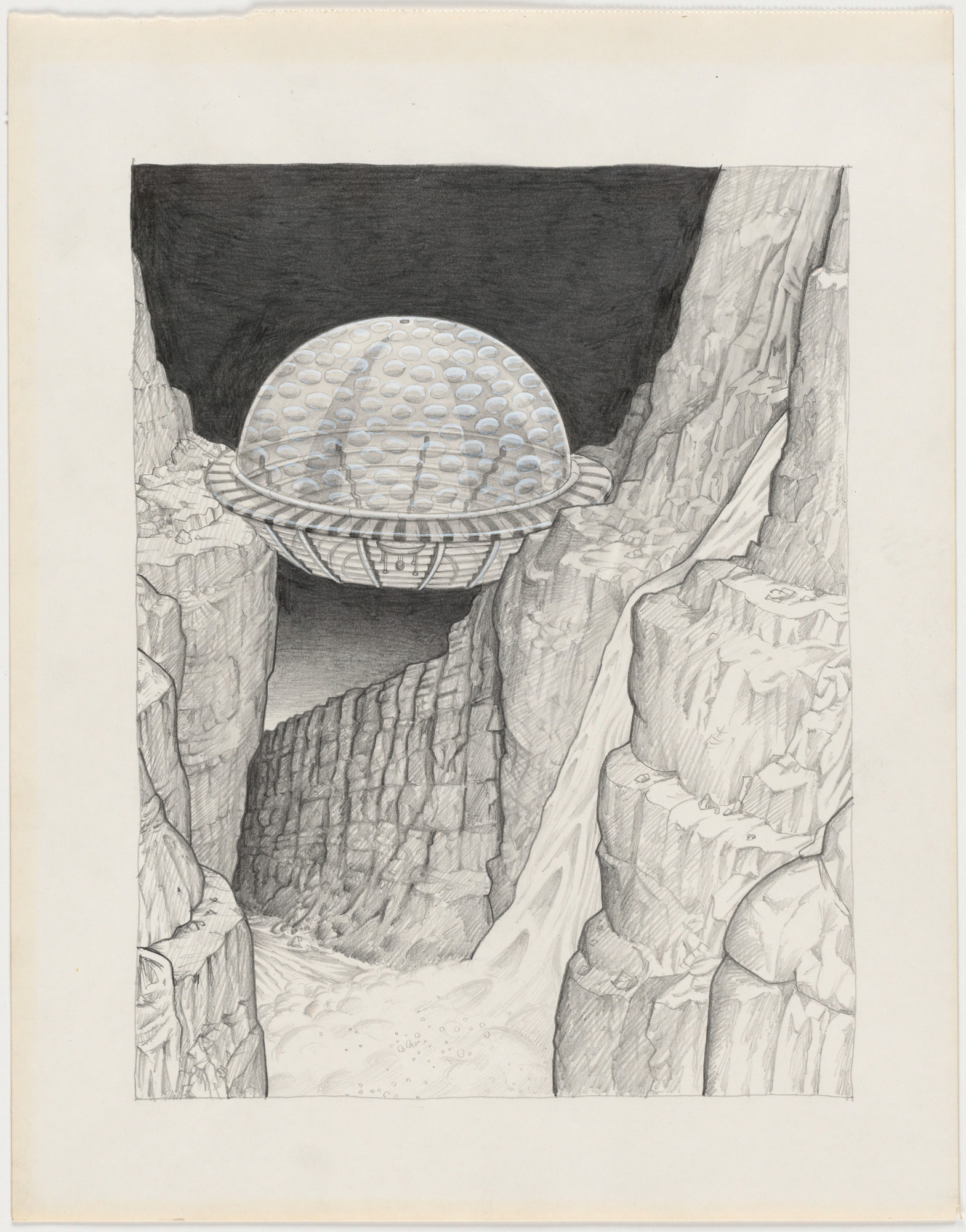 The Planet as Festival: Study for Design of a Stadium for Rock