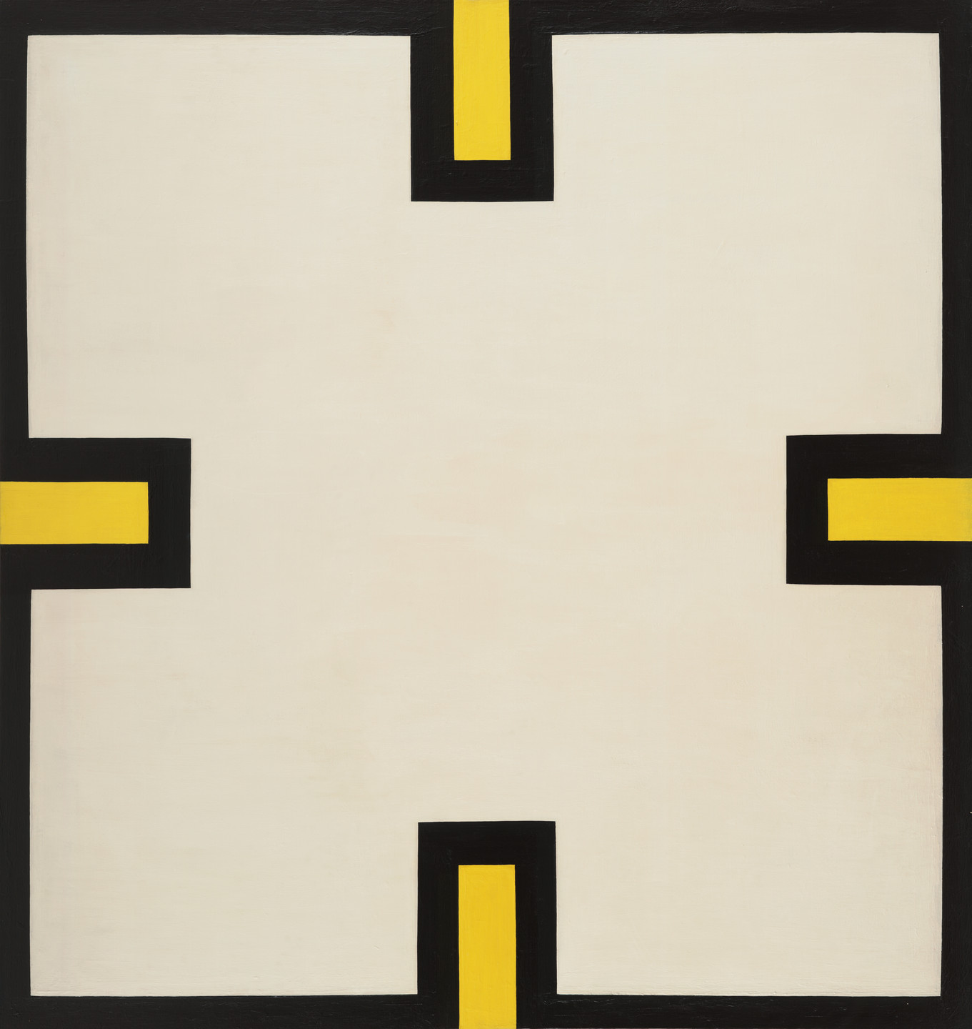 Al Held. Maltese Cross. 1964