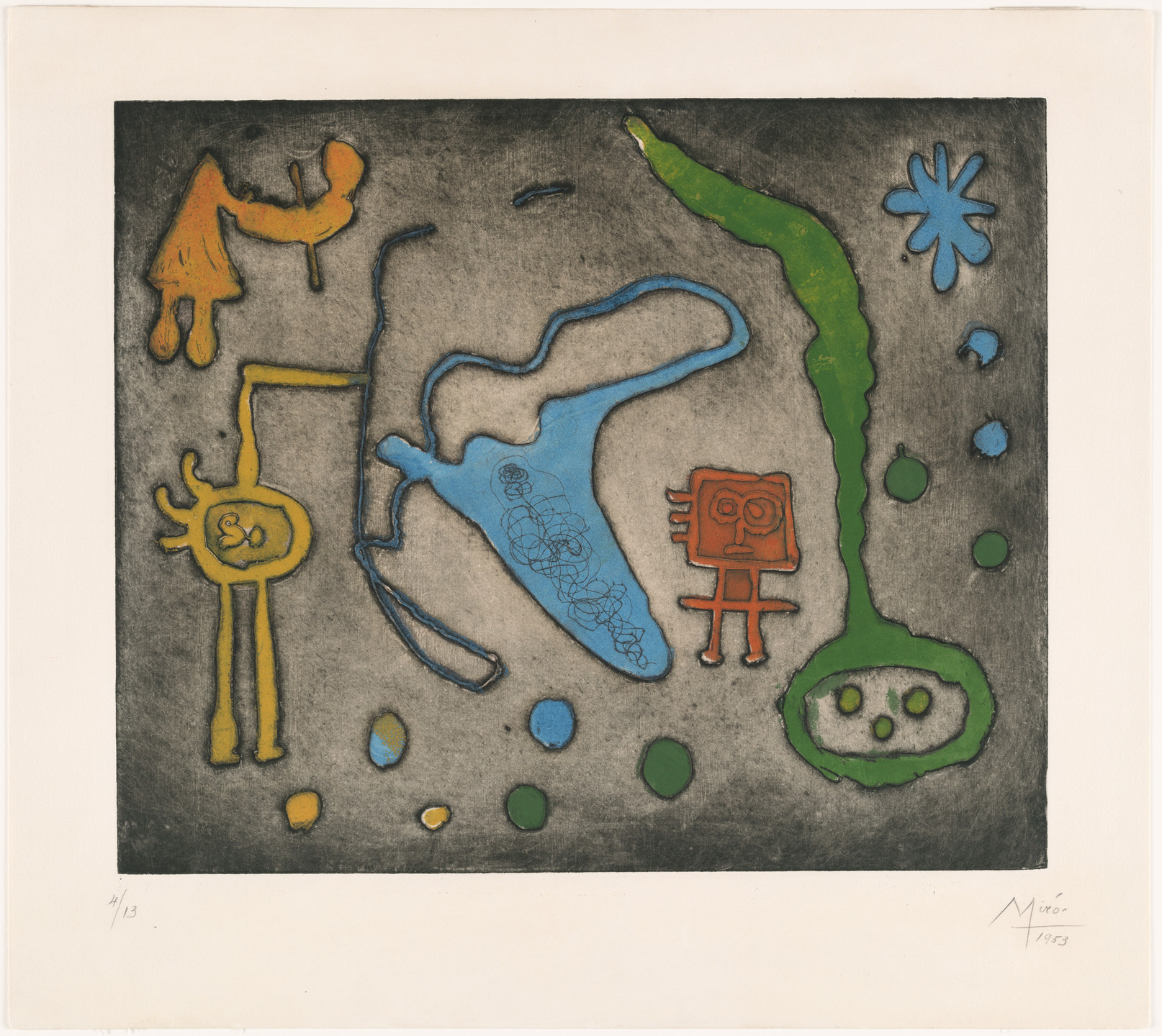 Joan Miró. Untitled. 1947, published 1952–53