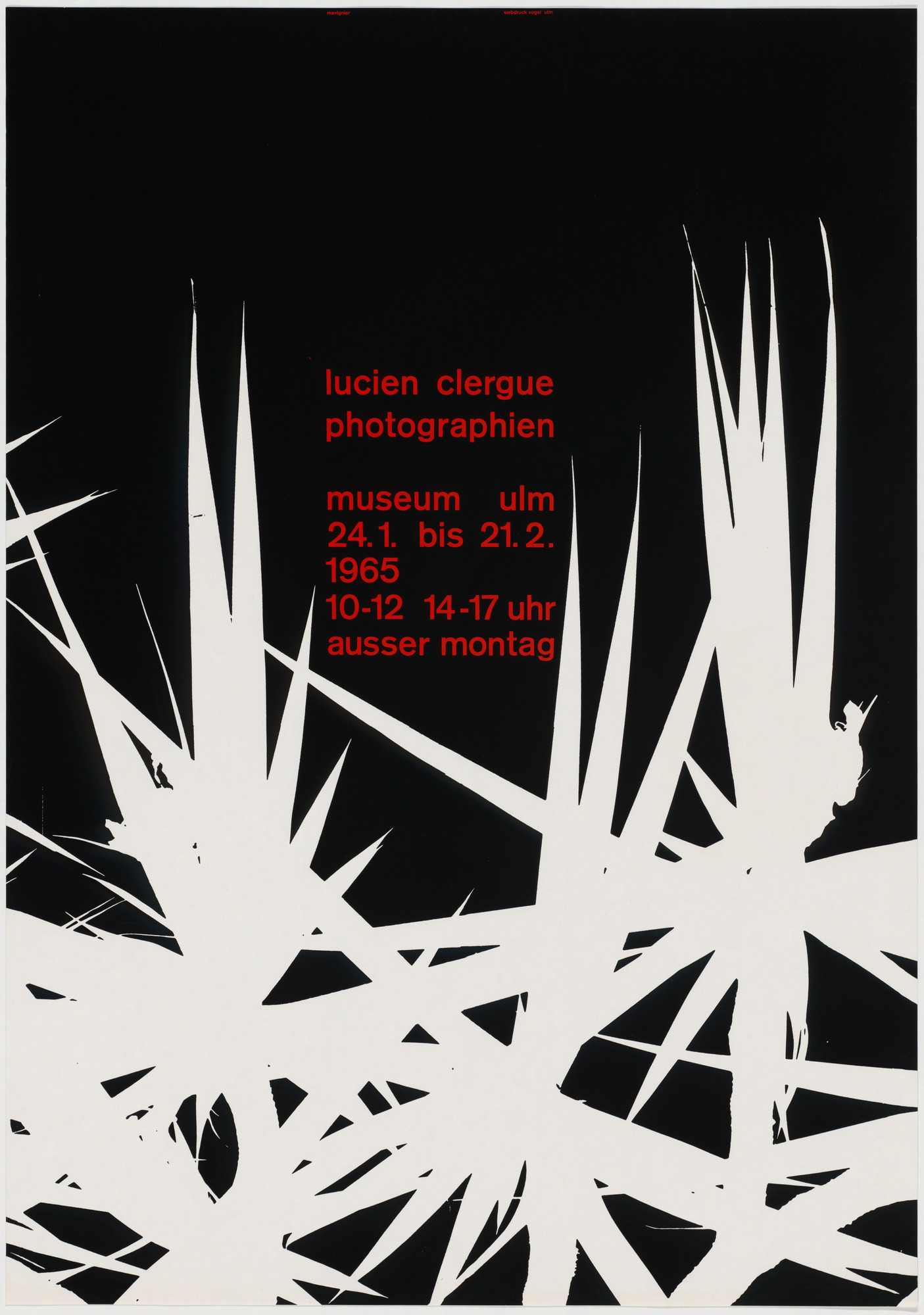 Almir Mavignier. Lucien Clergue Photographien