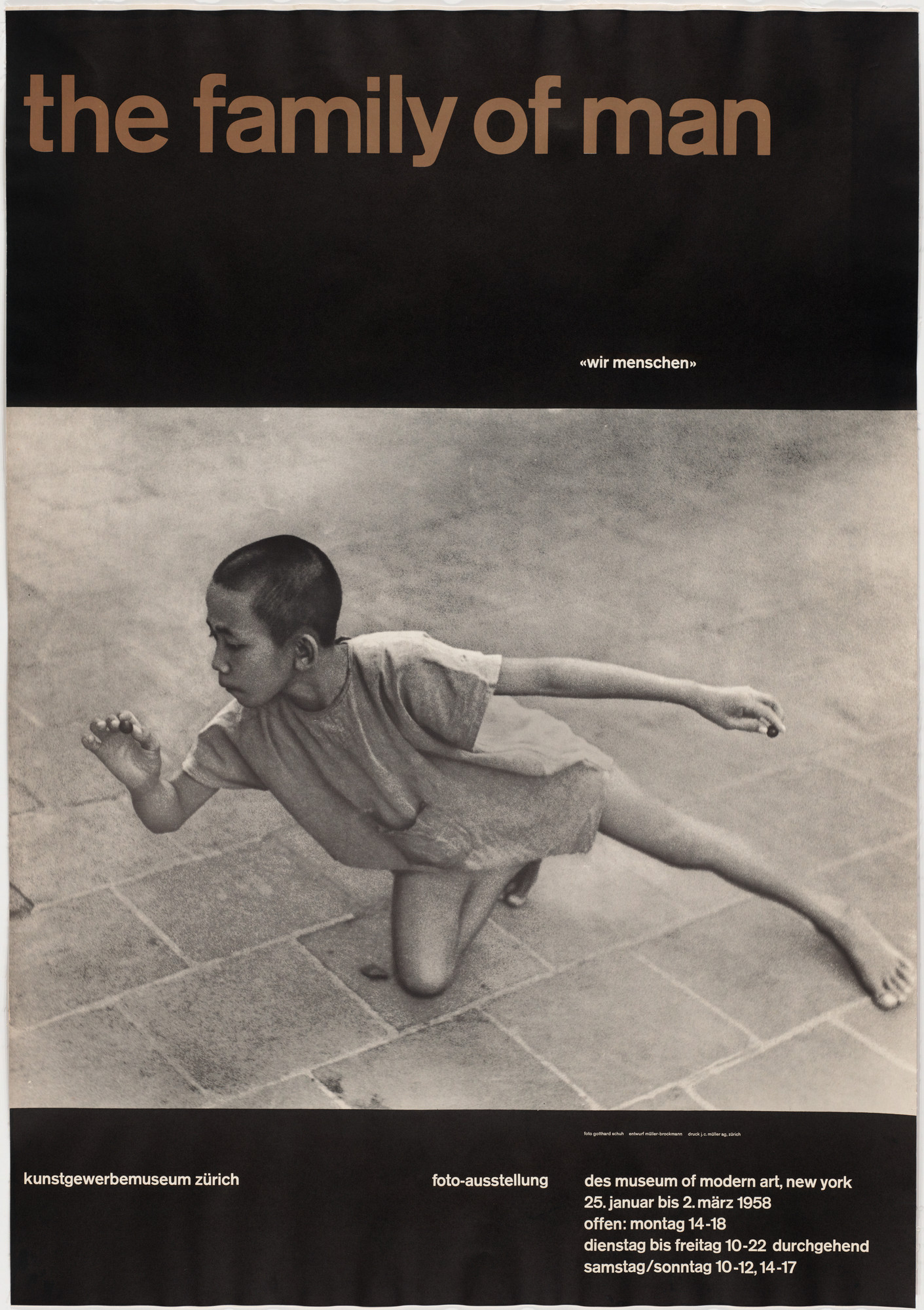 Josef Müller-Brockmann. The Family of Man. 1957-58 | MoMA