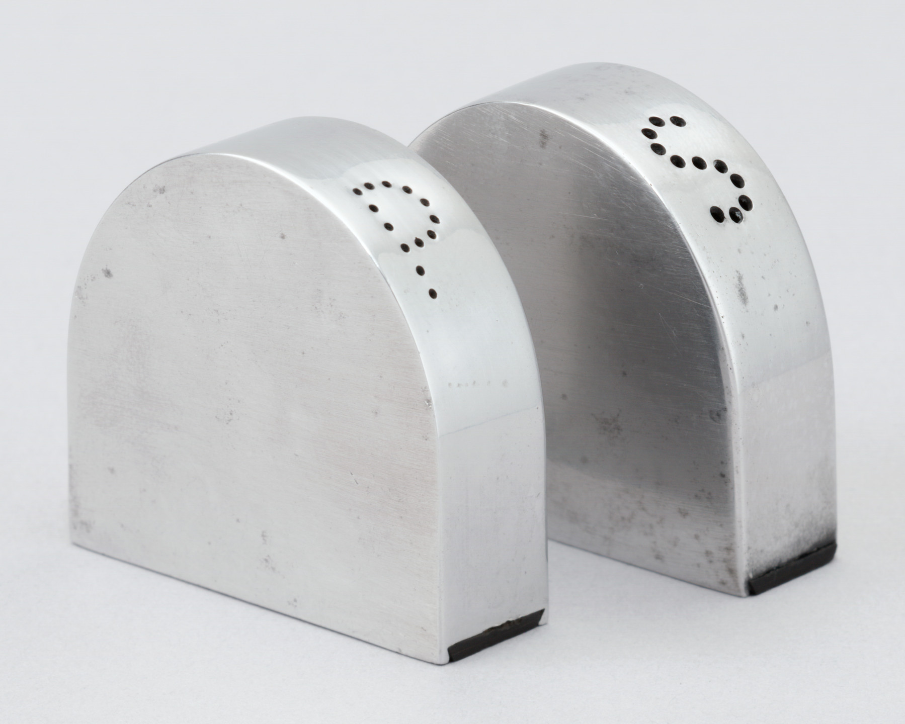 William Lescaze. Salt and Pepper Shakers. c. 1935