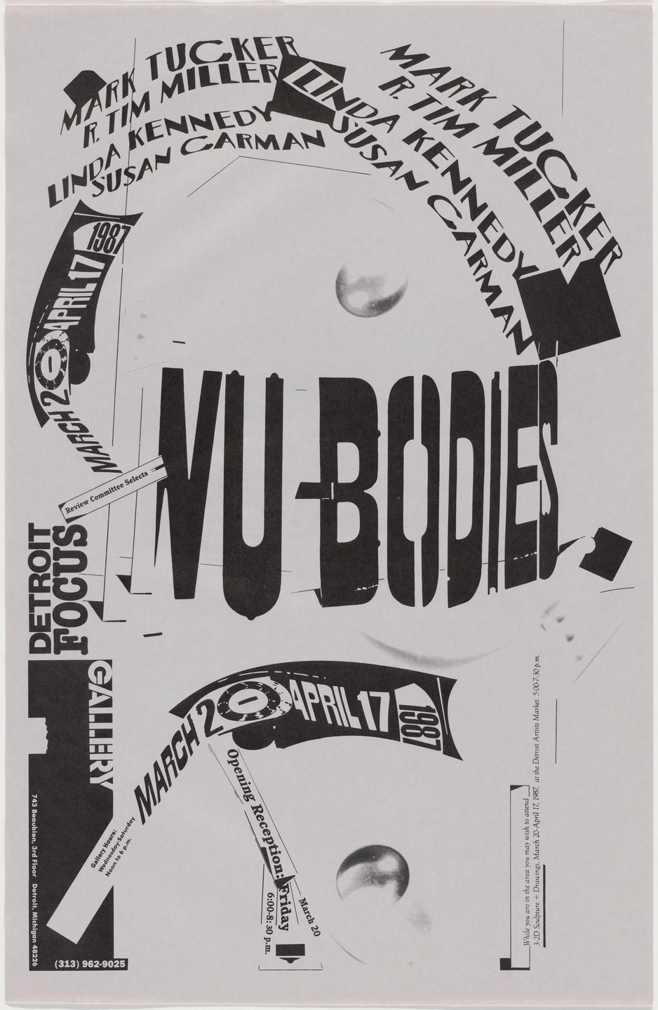 Edward Fella. Nu-Bodies. 1987