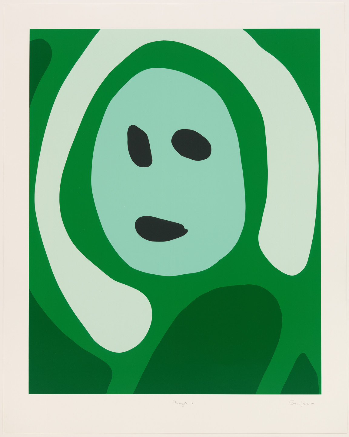 Gary Hume. Spring Angel C from Spring Angels. 2000