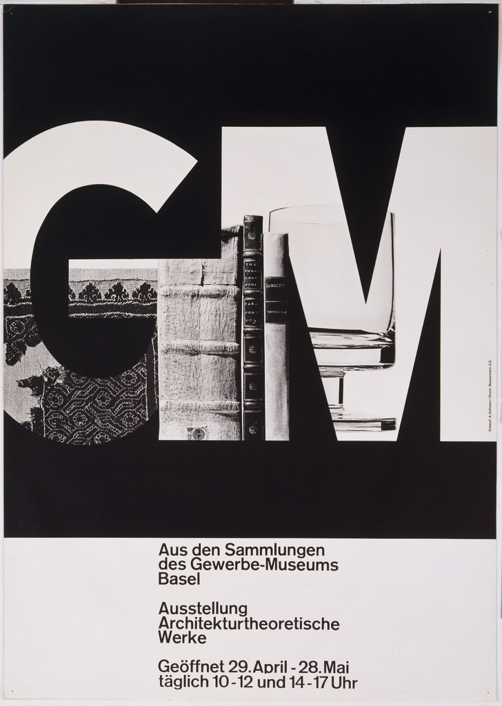 Aus den Sammlungen des Gewerbe-Museums Basel
