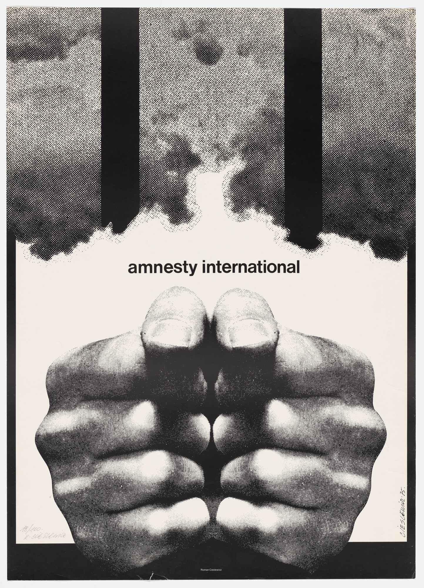 Roman Cieslewicz. Amnesty International