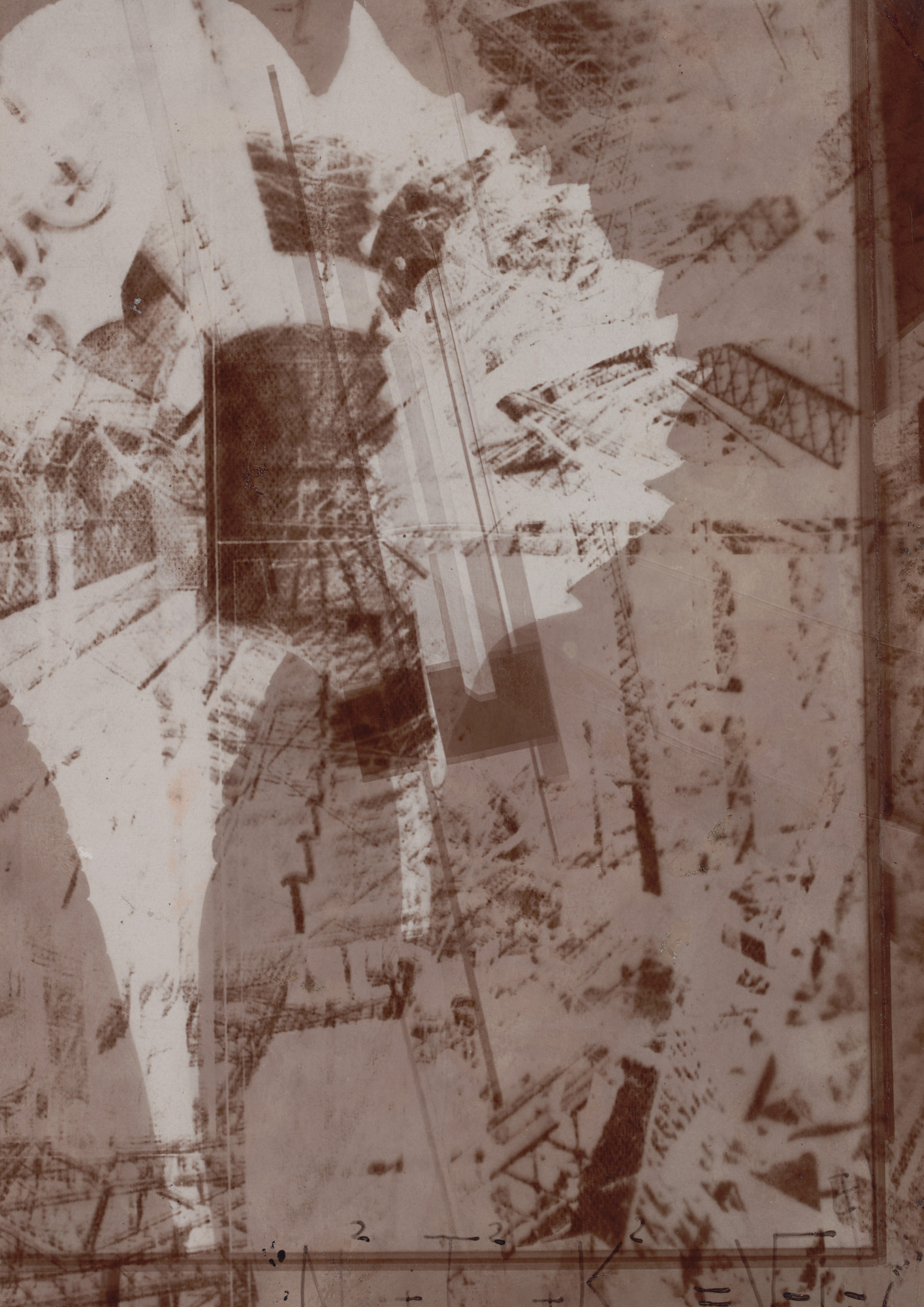 El Lissitzky. N²ATUR + T²ECHNIK + K²UNST = √-1 = i