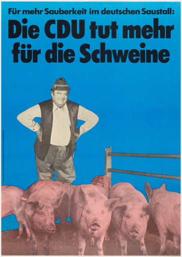 Die CDU tut mehr für die Schweine