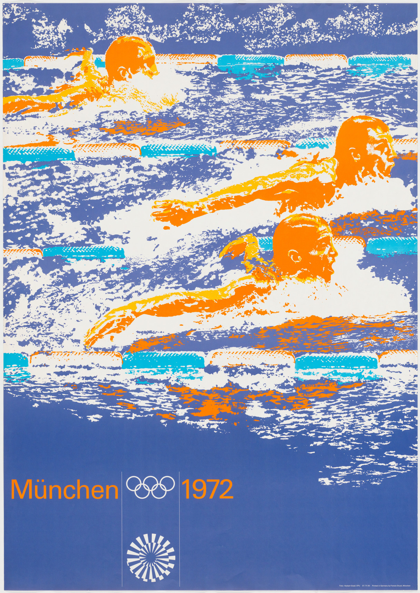 Otl Aicher (also known as Otto Aicher). München 1972