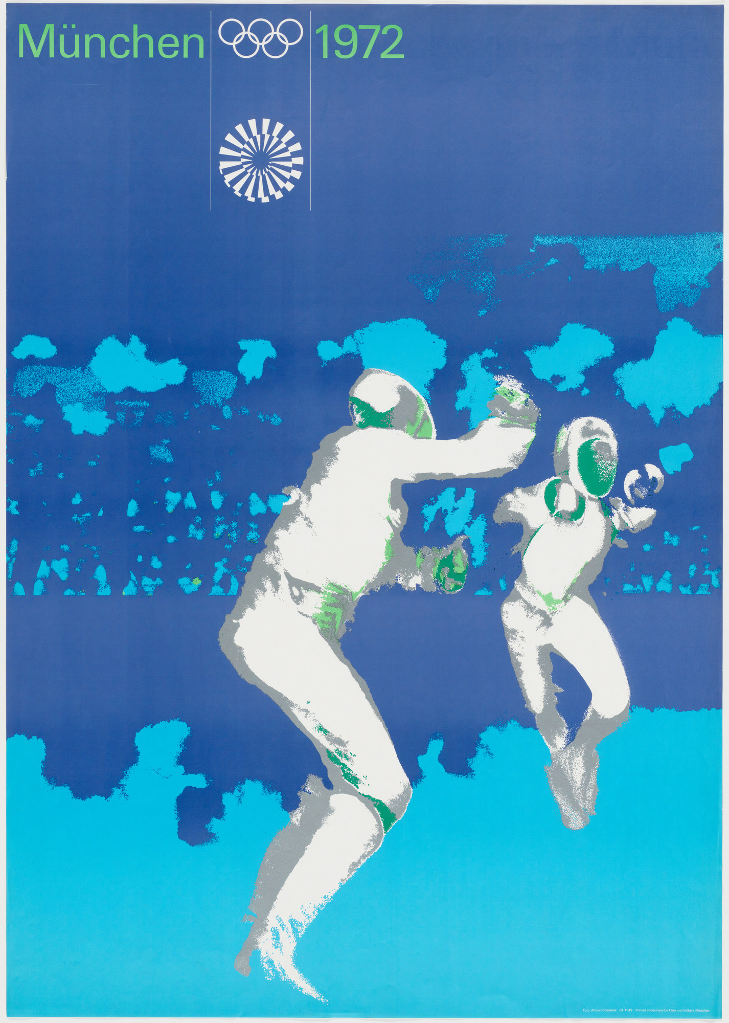 Otl Aicher (also known as Otto Aicher). München 1972