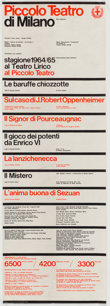 Piccolo Teatro di Milano