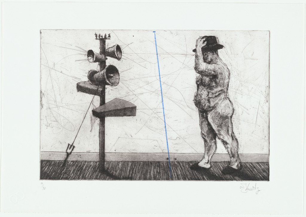 Untitled (Man with Megaphone Cluster)